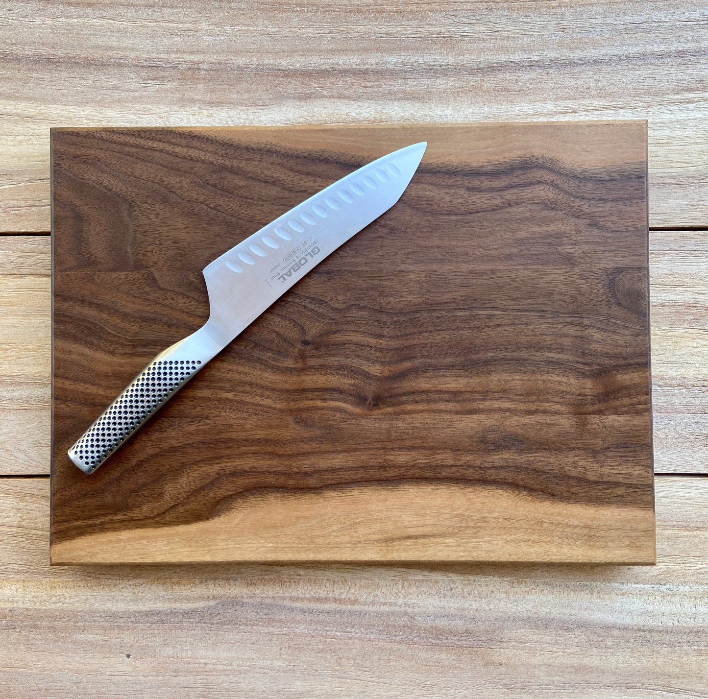 Cutting Board with a DEEP Juice Groove (Walnut & Double Sided)
