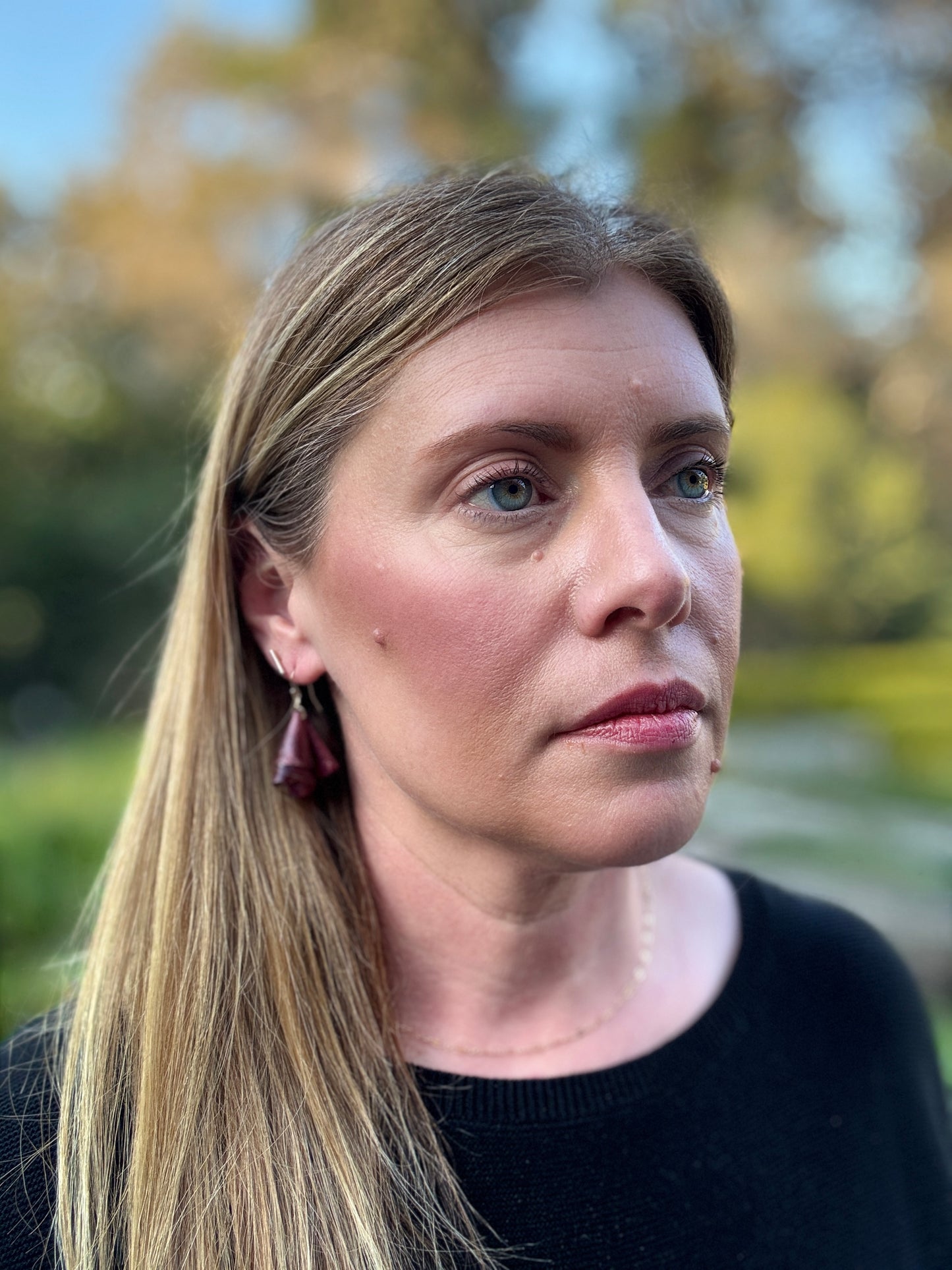 Wooden Earrings from Scraps