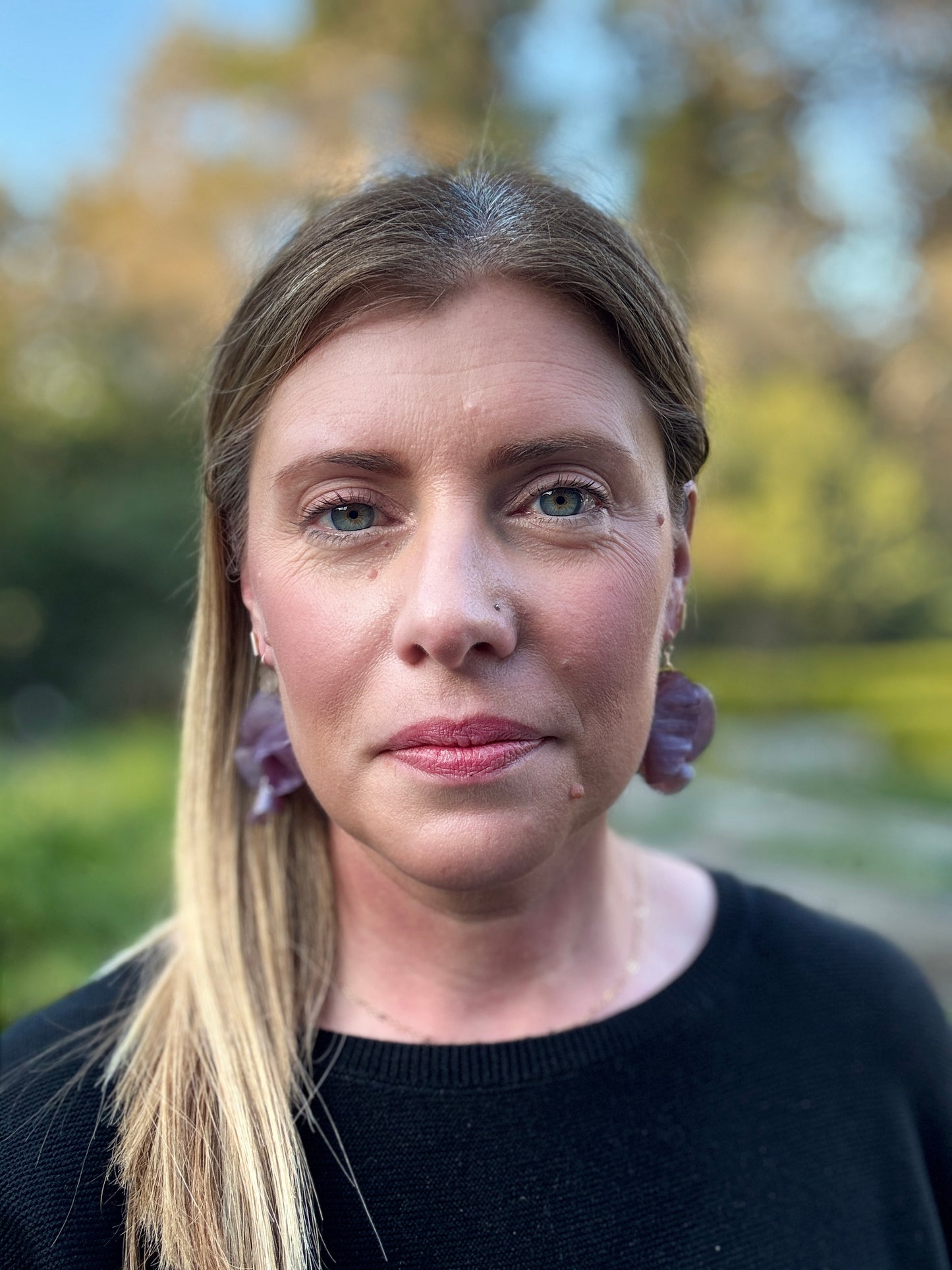 Wooden Earrings from Scraps