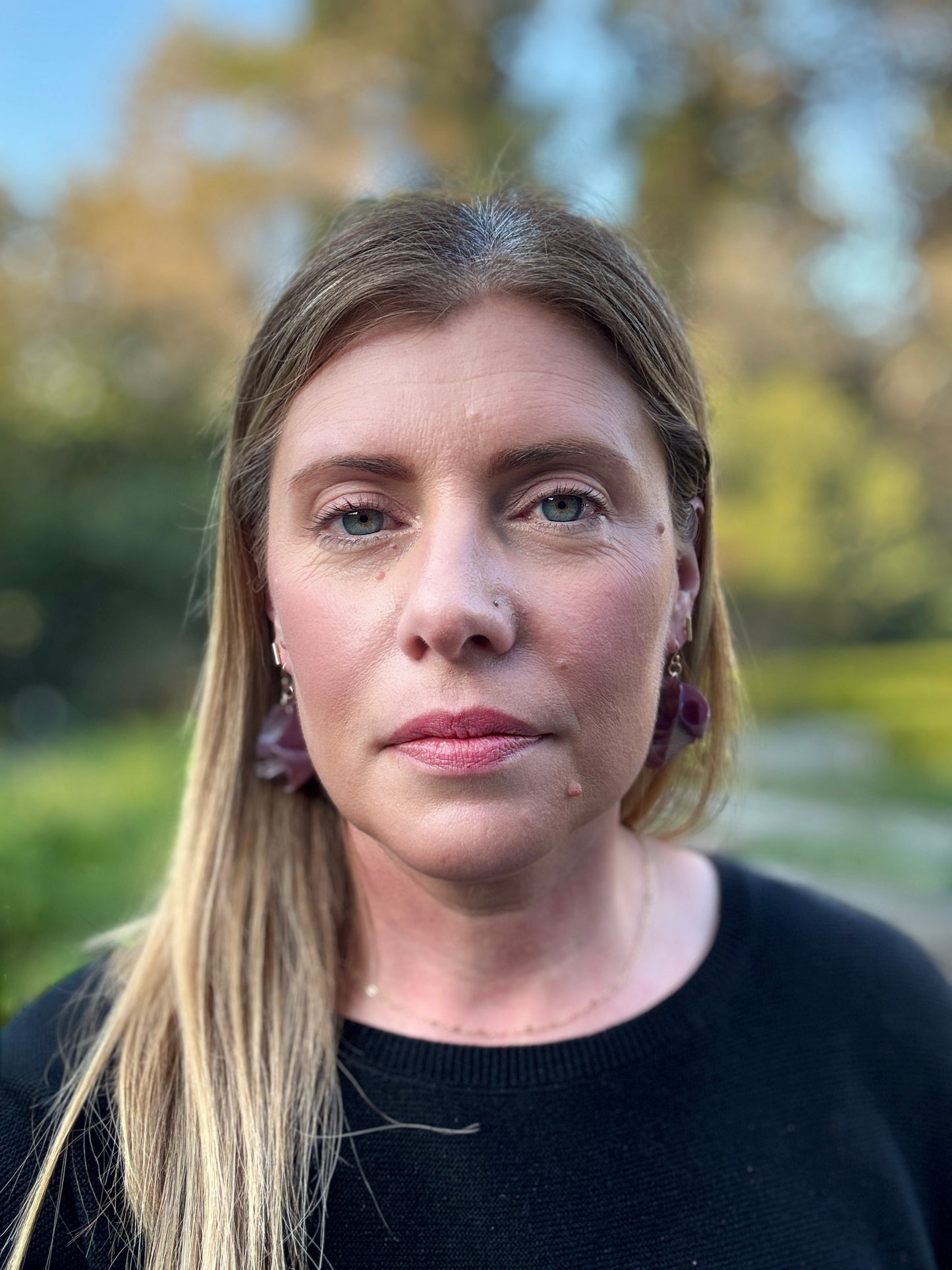 Wooden Earrings from Scraps