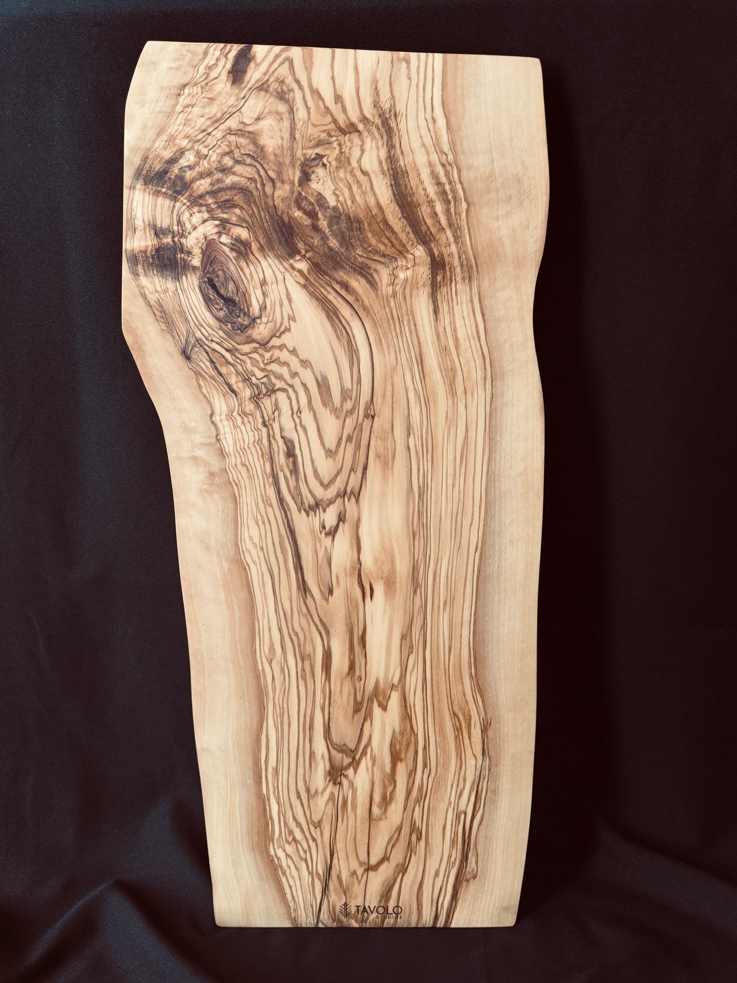 Olive Wood Serving Board — No. 06