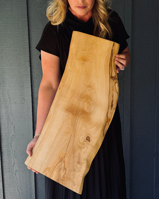 Olive Wood Serving Board — No. 05